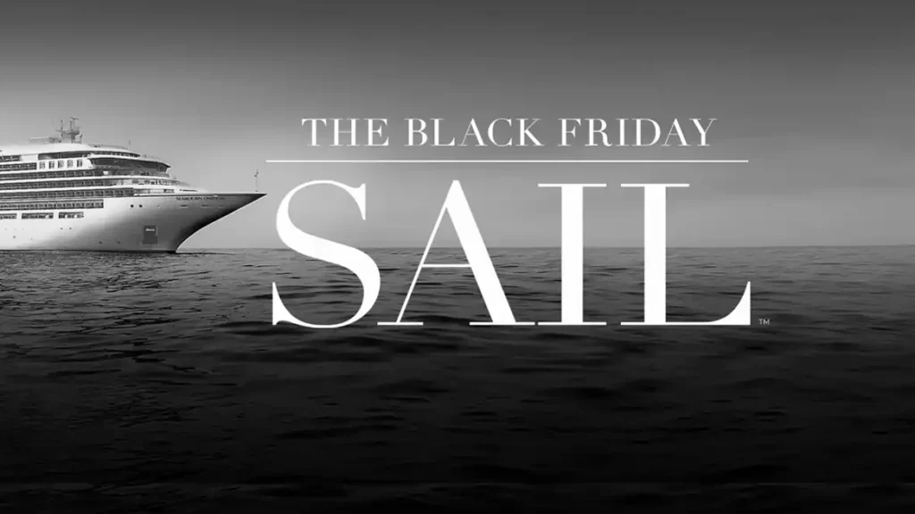 Black Friday Sail Seabourn banner