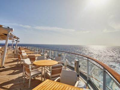 Hapag-Lloyd Cruises, MS EUROPA 2
yachtclub Außenbereich


 [ (c) Hapag-Lloyd-Kreuzfahrten,Alle Bilder zur honorarfreien Nutzung mit dem vollständigen Bildnachweis "Hapag-Lloyd Cruises / Christian Wyrwa"  » Die Bilder dürfen nur im Rahmen einer Berichterstattung über Hapag-Lloyd Cruises verwendet werden, All Photos intended for editorial use. All image use free of charge. Photocredit: Hapag-Lloyd Cruises / Christian Wyrwa. ]